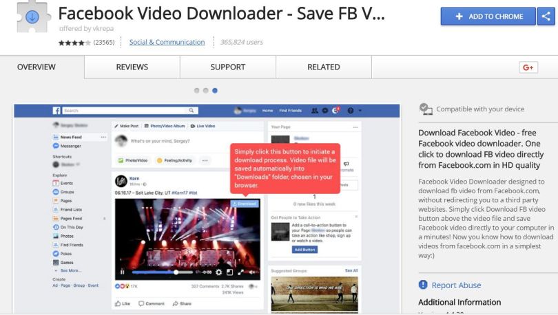 Facebook-Video-Downloader