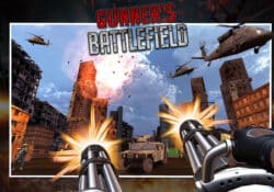 لعبة الحرب والاكشن والقتال GUNNER’S BATTLEFIELD للأندرويد مدفعية وطائرات ودبابات