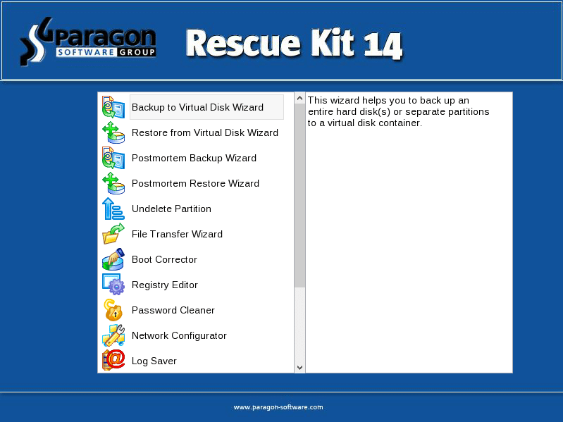 Paragon Rescue Kit Free Edition