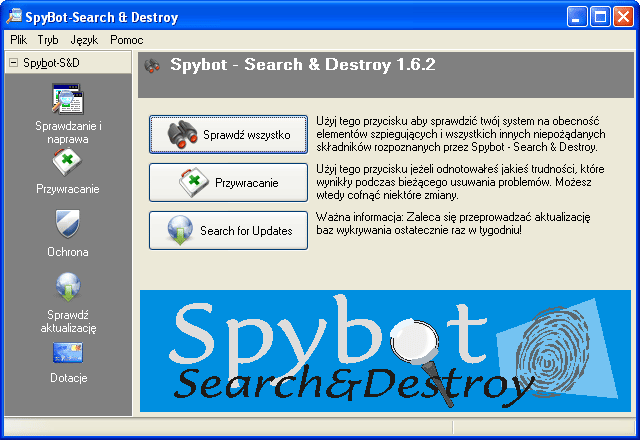 SpyBot – Search & Destroy