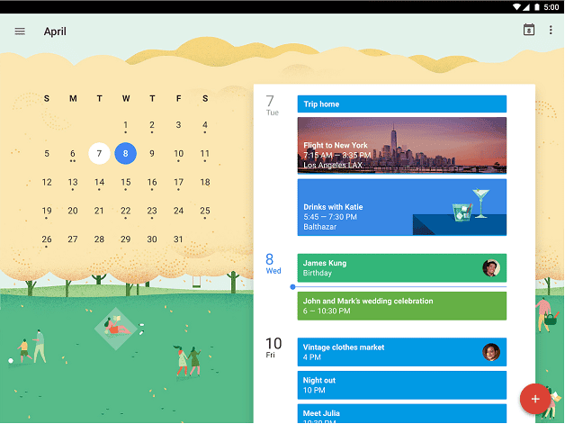 androidpit-google-calendar