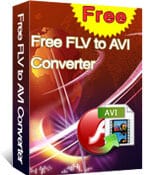 محول صيغ الفيديو Free FLV to AVI Converter المجاني