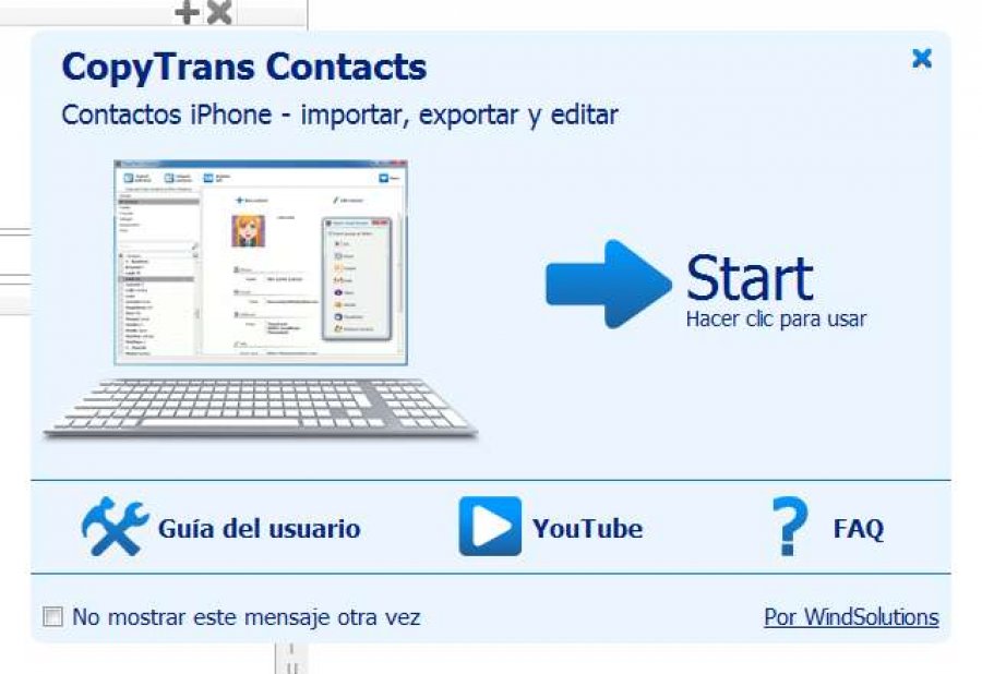 CopyTrans Contacts برنامج نسخ جهات الاتصال للايفون