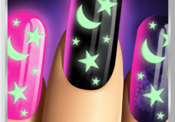 لعبة مناكير اظافر توهج مانيكير للبنات الكبار Glow Nails: Manicure Nail Salon 2023™